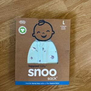 Happiest Baby Snoo Sack - Blue with Moon Pattern